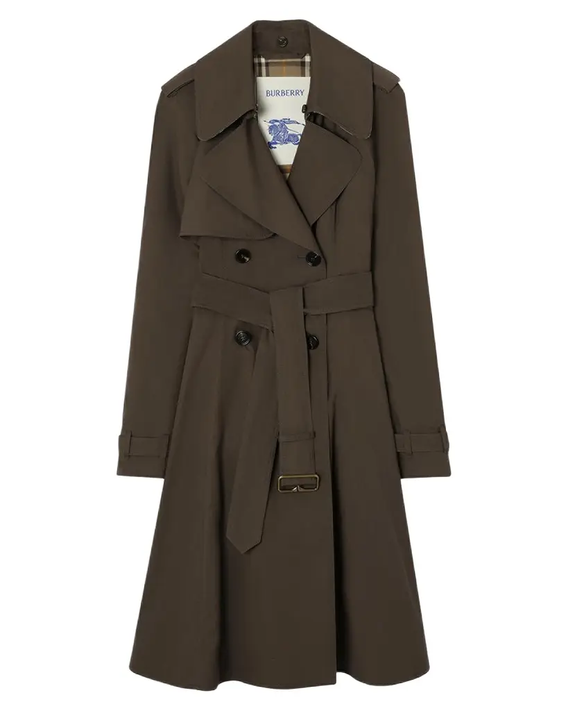 Burberry Pembury Belted A-Line Trench Coat | Image 1 Burberry Pembury Belted A-Line Trench Coat | Image 1