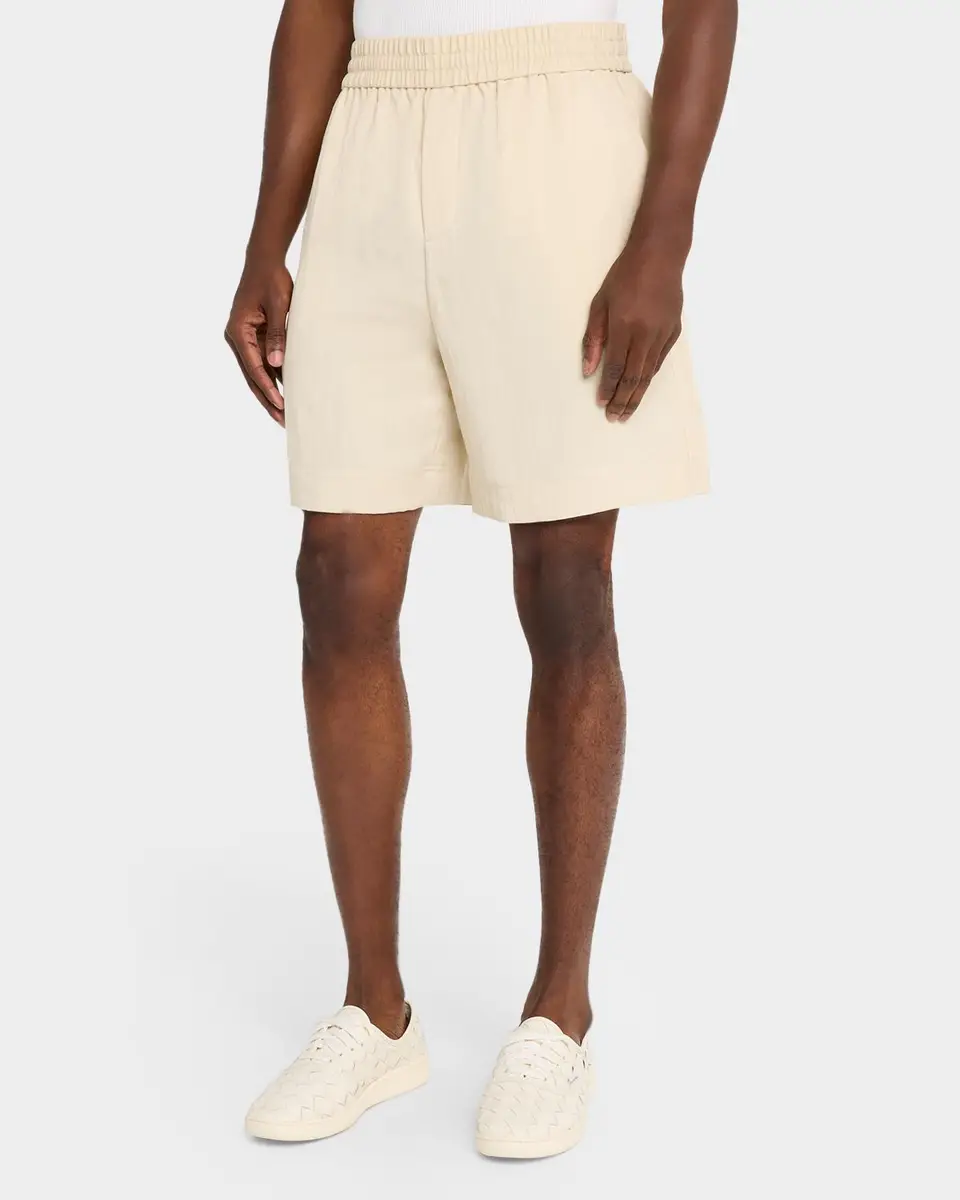 Helmut Lang Men's Cotton Stretch Pull-On Shorts | Thumbnail 4 Helmut Lang Men's Cotton Stretch Pull-On Shorts | Thumbnail 4