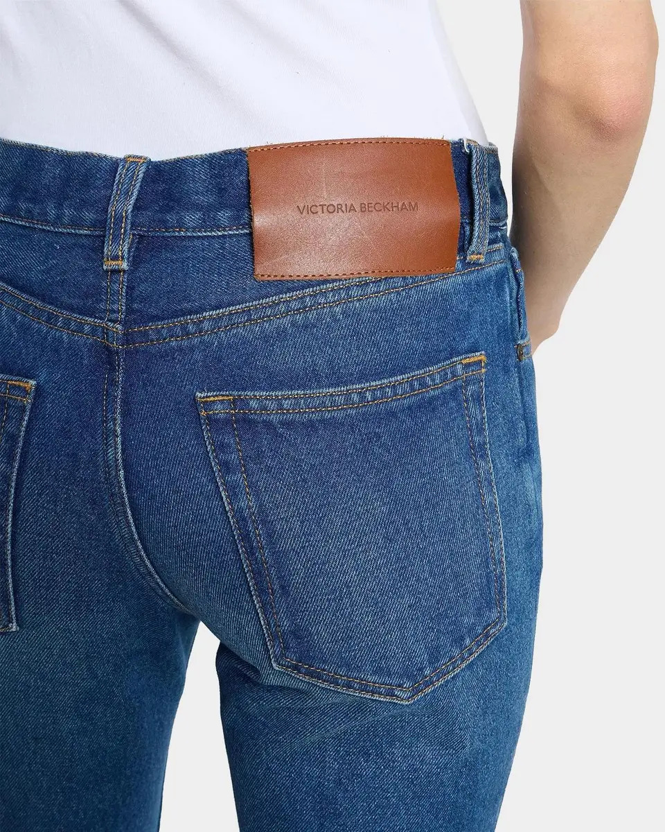 Victoria Beckham Low-Rise Flare Jeans | Thumbnail 5