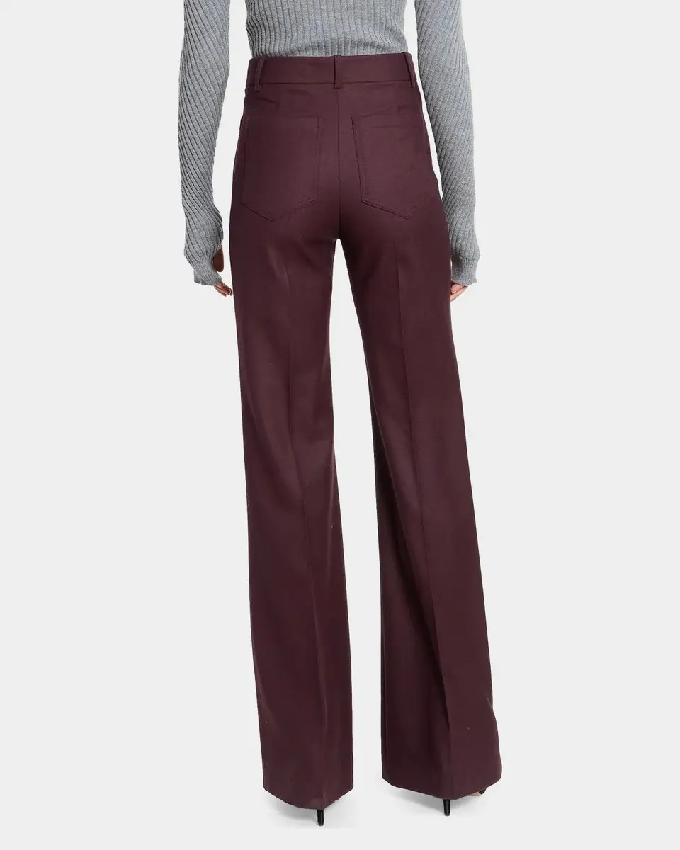 Victoria Beckham Alina Front-Pocket Straight-Leg Trousers | Thumbnail 3 Victoria Beckham Alina Front-Pocket Straight-Leg Trousers | Thumbnail 3