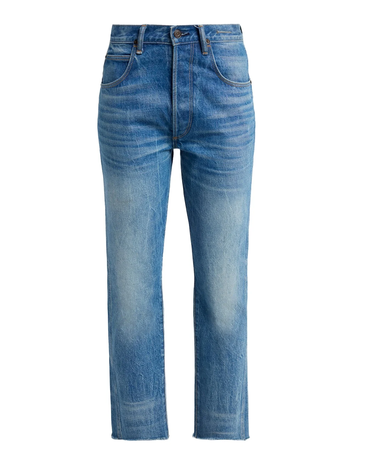 Tom Ford Stonewashed Cropped Denim Jeans