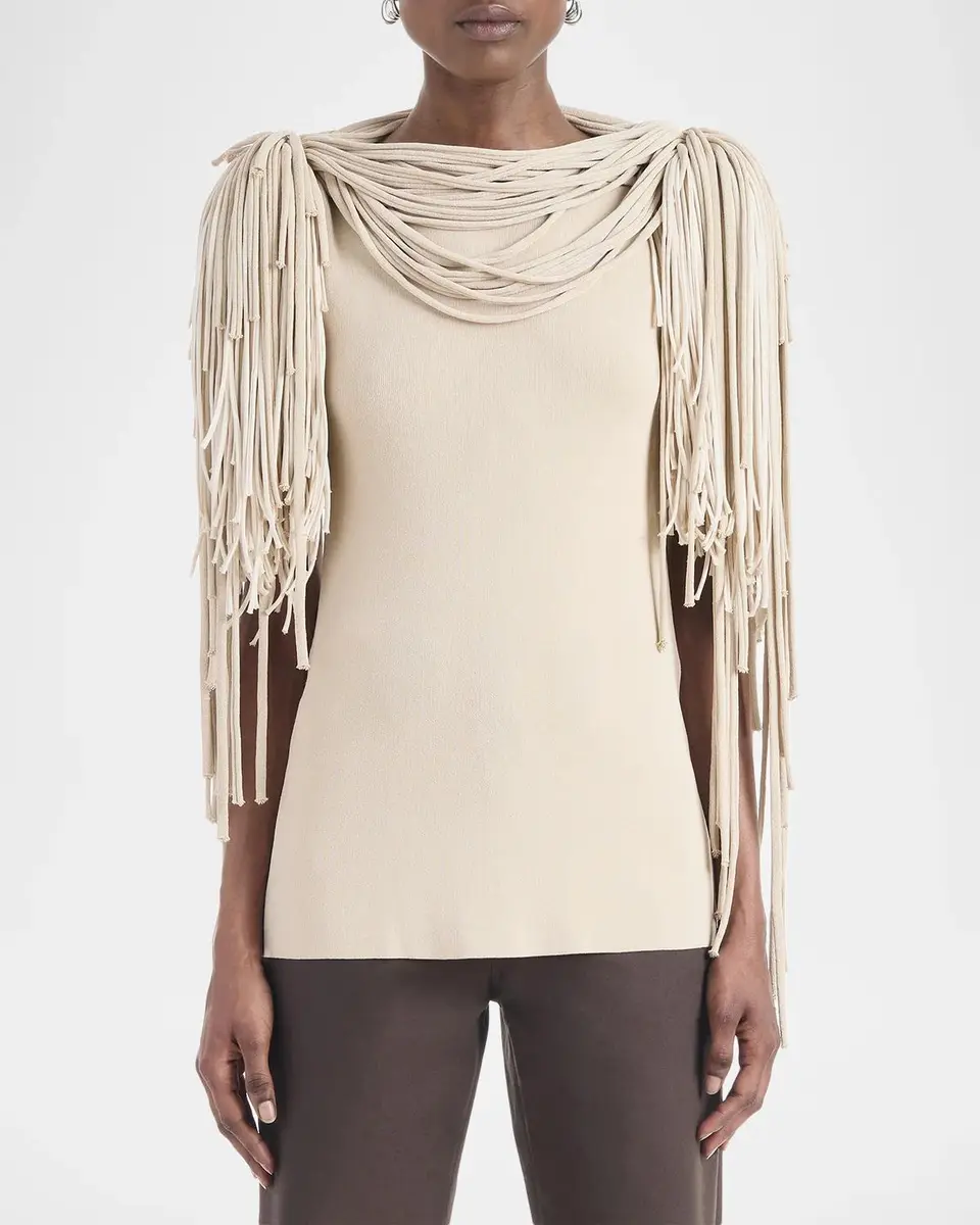 Altuzarra Carrington Scarf Top | Thumbnail 4 Altuzarra Carrington Scarf Top | Thumbnail 4