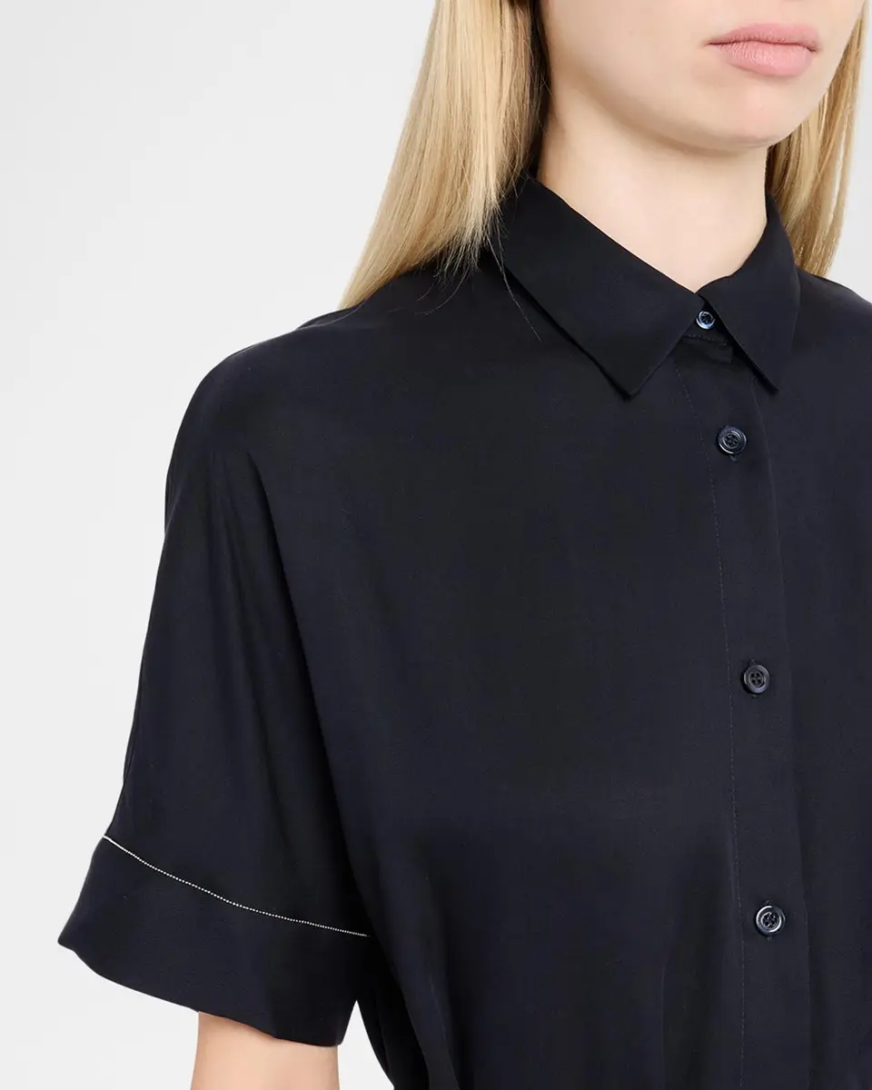 PESERICO Chain-Trim Midi Shirtdress | Thumbnail 5 PESERICO Chain-Trim Midi Shirtdress | Thumbnail 5