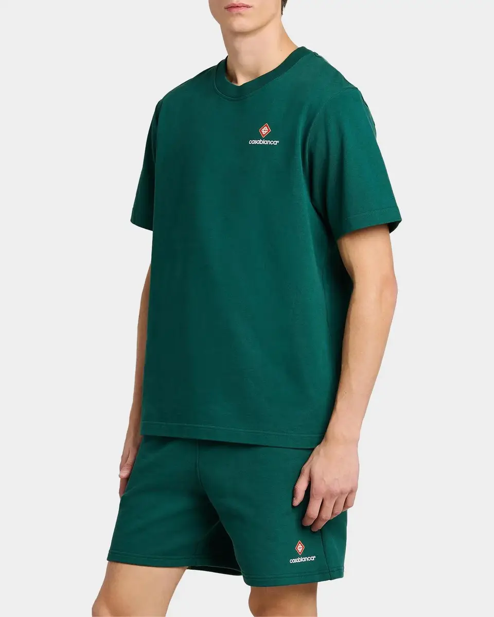 Casablanca Classic Logo Cotton Crewneck T-Shirt | Thumbnail 4 Casablanca Classic Logo Cotton Crewneck T-Shirt | Thumbnail 4