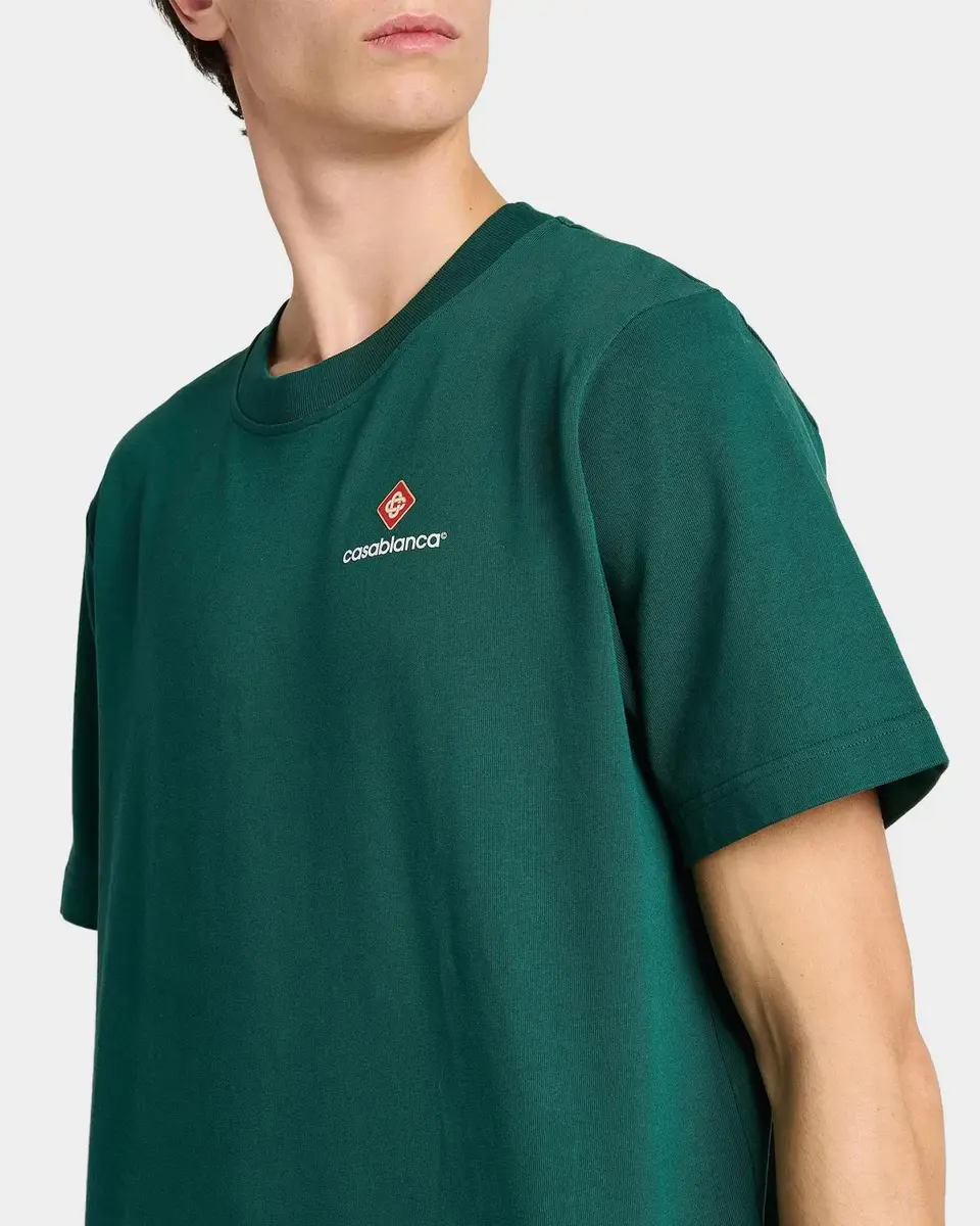Casablanca Classic Logo Cotton Crewneck T-Shirt | Thumbnail 5 Casablanca Classic Logo Cotton Crewneck T-Shirt | Thumbnail 5
