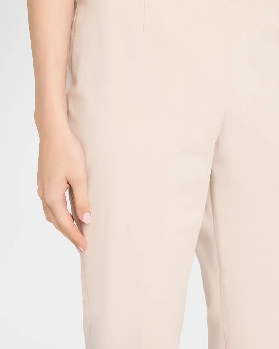 PESERICO Cropped Stretch Cotton Pants | Thumbnail 5 PESERICO Cropped Stretch Cotton Pants | Thumbnail 5