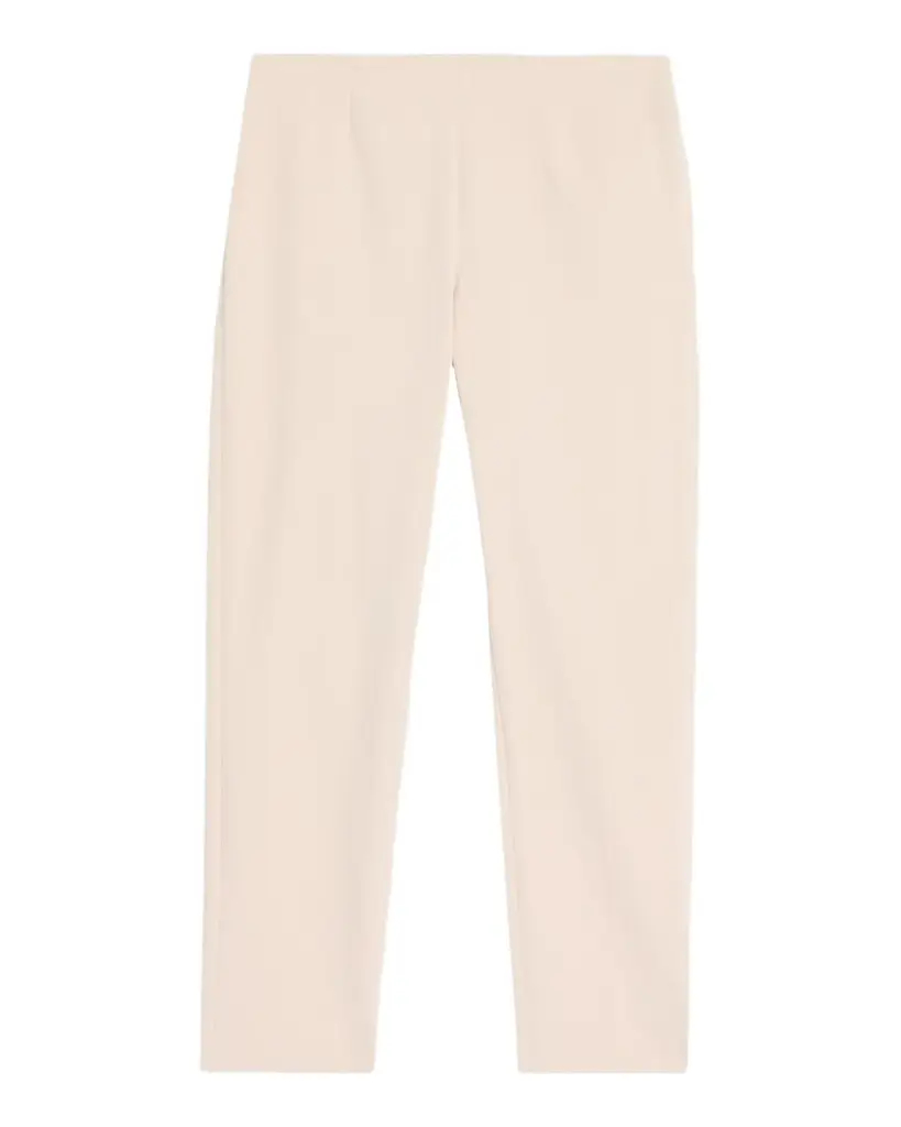 PESERICO Cropped Stretch Cotton Pants | Image 1 PESERICO Cropped Stretch Cotton Pants | Image 1