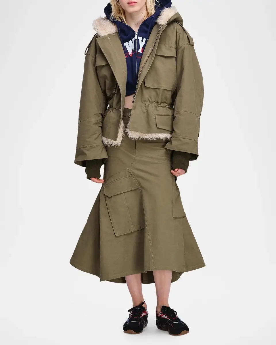 Marc Jacobs Crop Cargo Parka | Thumbnail 2