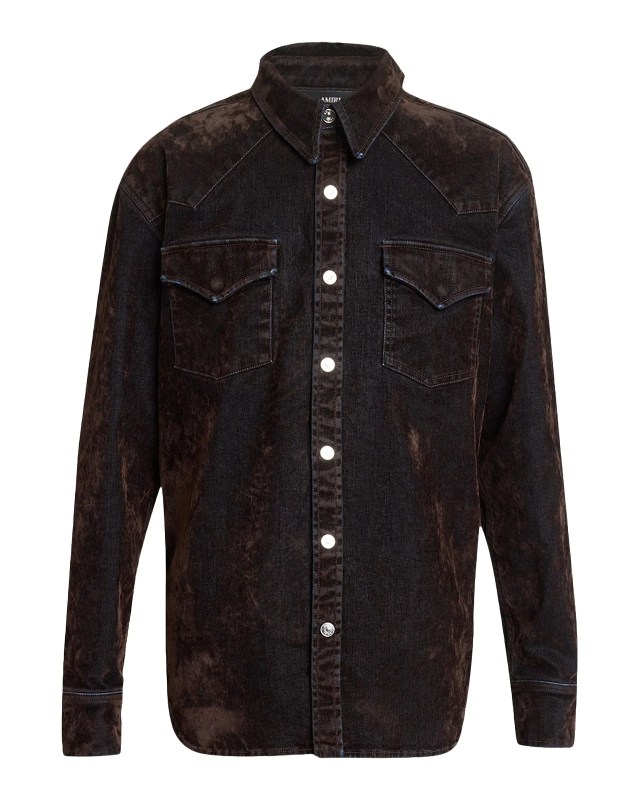 Men's Flock Denim Western Shirt Men's Flock Denim Western Shirt
