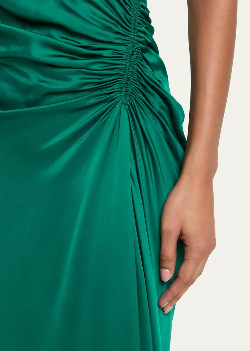 A.L.C. Nadia Satin Gown | Thumbnail 5 A.L.C. Nadia Satin Gown | Thumbnail 5