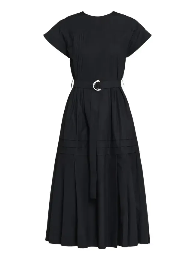 3.1 Phillip Lim Striped Handkerchief Midi Shirtdress