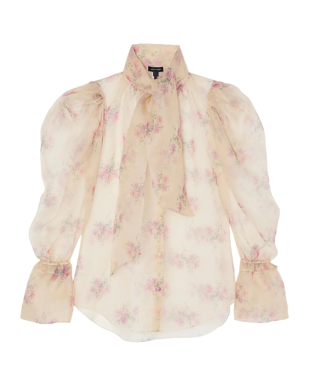Marc Jacobs Floral Silk Blouse