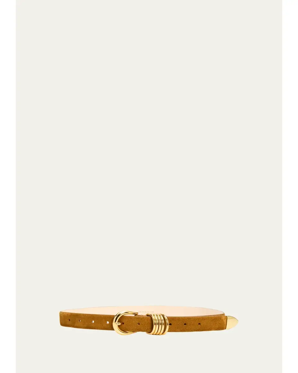Déhanche Hollyhock Suede Belt | Image 1 Déhanche Hollyhock Suede Belt | Image 1