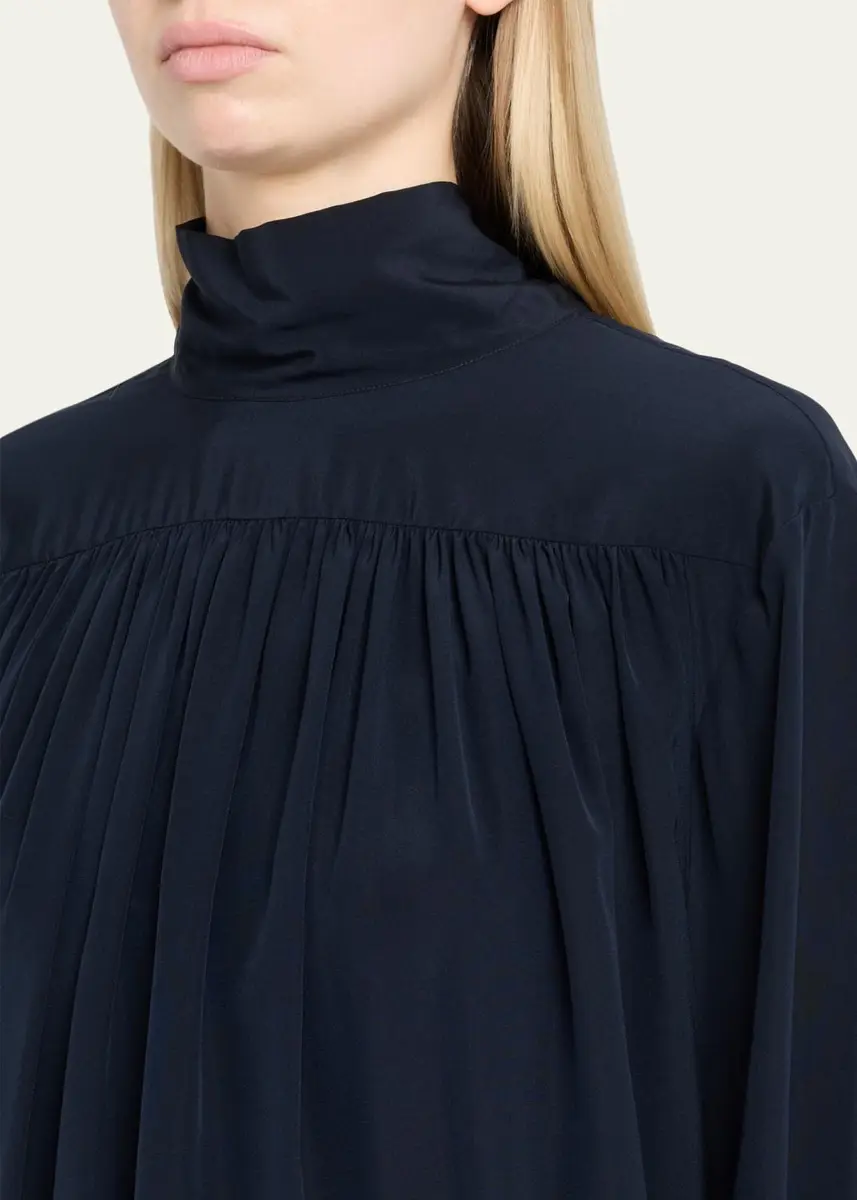 A.L.C. Danielle Silk Tie-Neck Top | Thumbnail 5 A.L.C. Danielle Silk Tie-Neck Top | Thumbnail 5