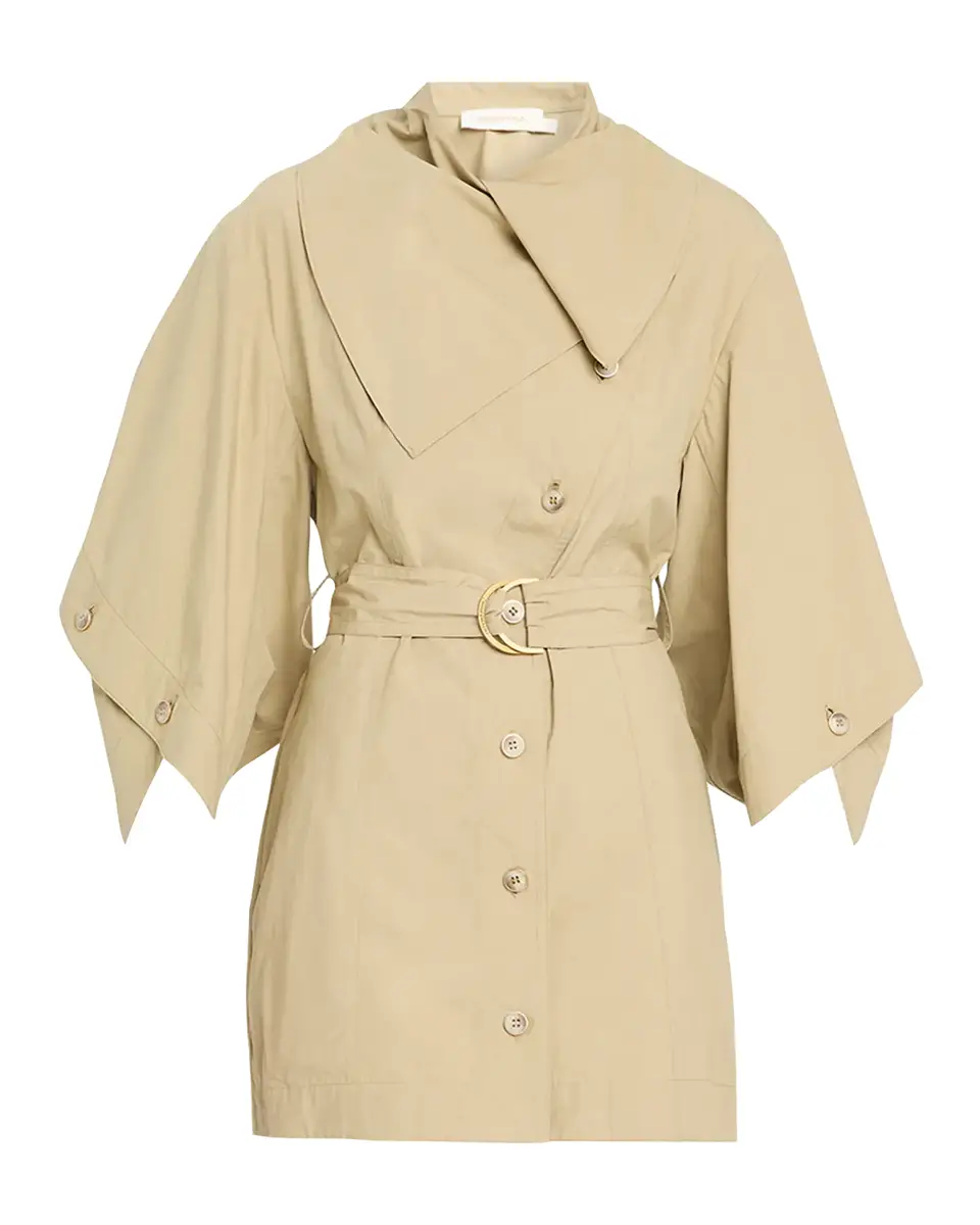 Zimmermann Valiant Utility Cotton Belted Mini Dress | Thumbnail 2 Zimmermann Valiant Utility Cotton Belted Mini Dress | Thumbnail 2