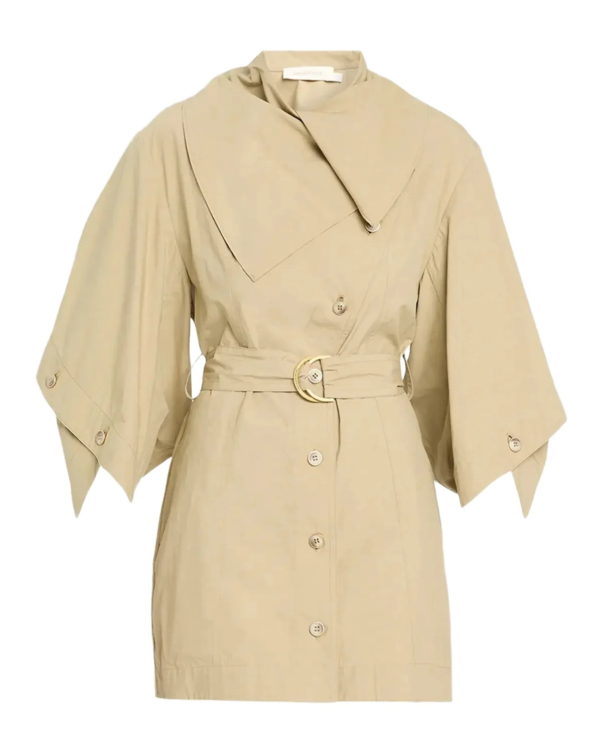Valiant Utility Cotton Belted Mini Dress Valiant Utility Cotton Belted Mini Dress