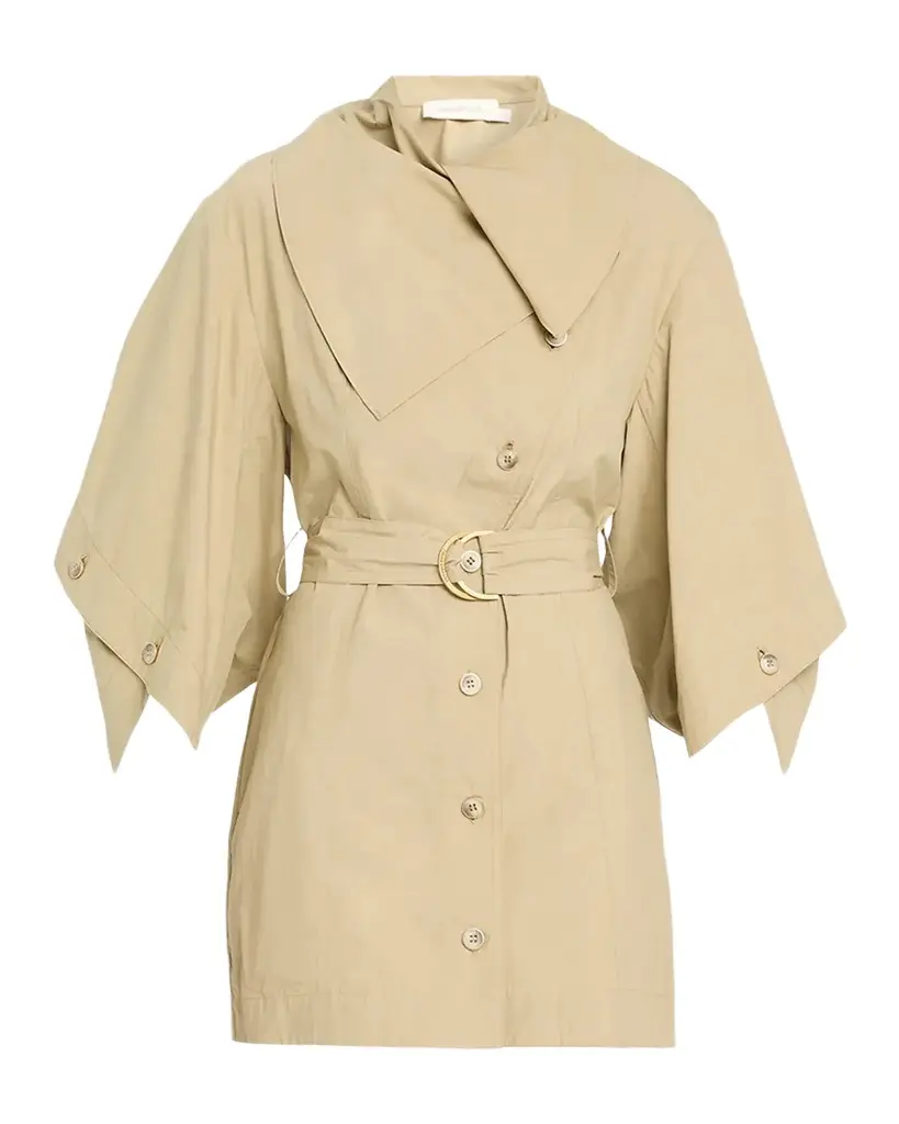 Zimmermann Valiant Utility Cotton Belted Mini Dress | Image 1 Zimmermann Valiant Utility Cotton Belted Mini Dress | Image 1
