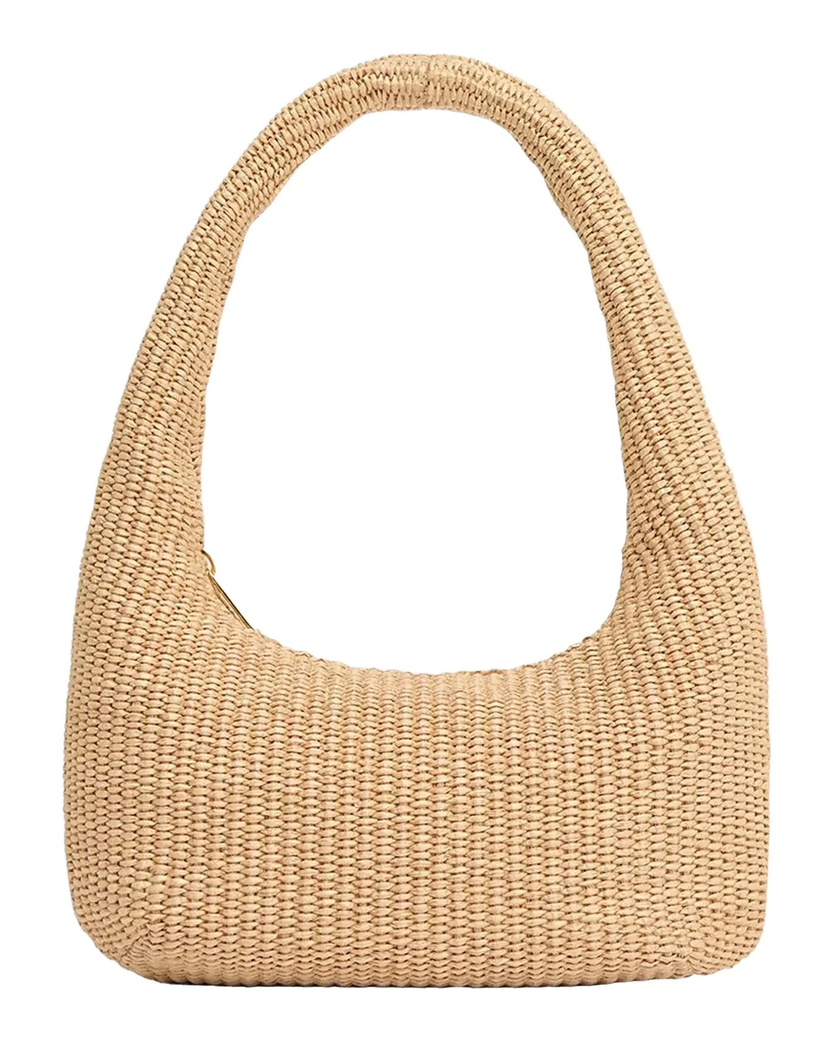 Gnocchi Mini Raffia-Effect Top-Handle Bag Gnocchi Mini Raffia-Effect Top-Handle Bag