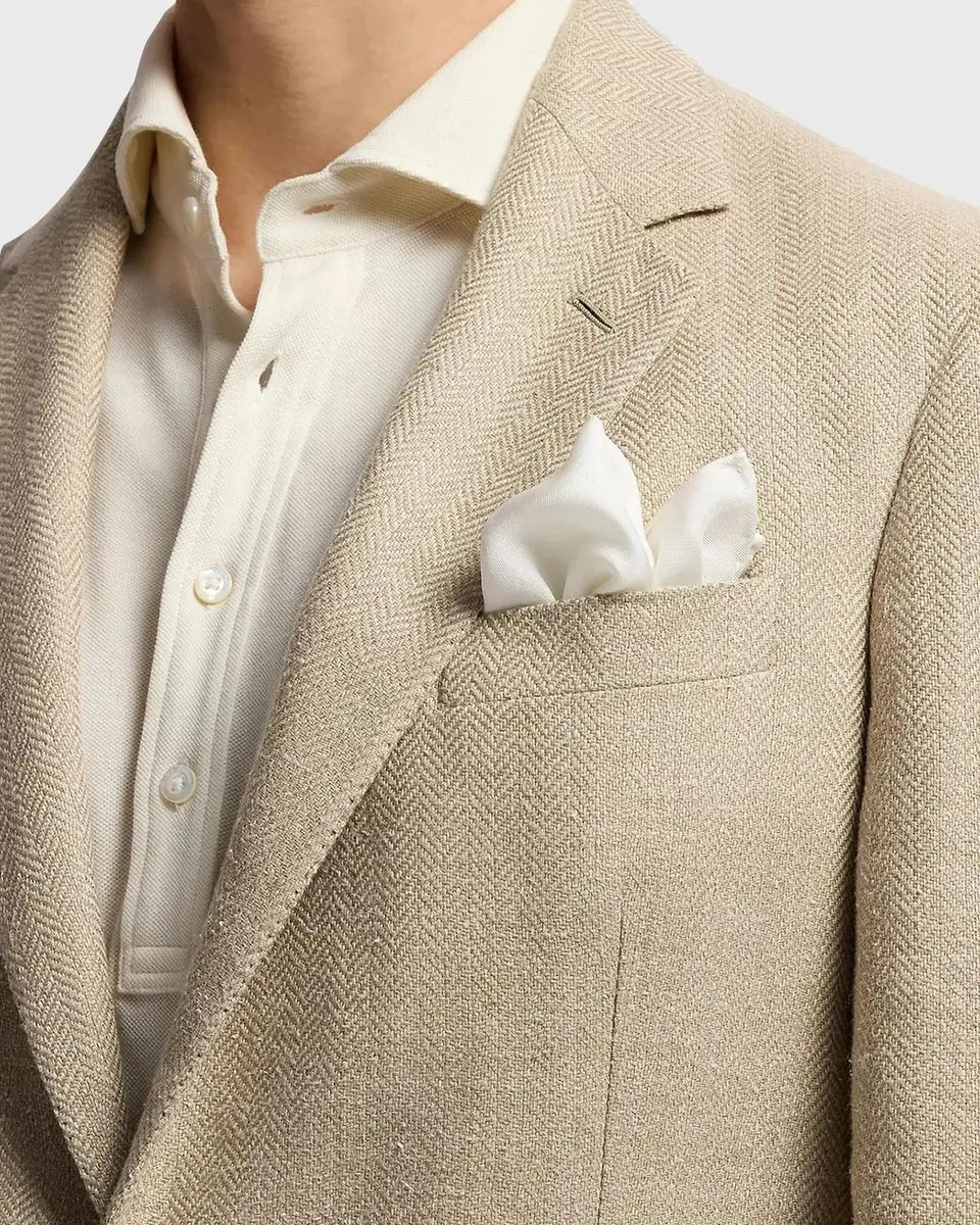 Ralph Lauren Purple Label Men's Hadley Hand-Tailored Herringbone Jacket | Thumbnail 5 Ralph Lauren Purple Label Men's Hadley Hand-Tailored Herringbone Jacket | Thumbnail 5