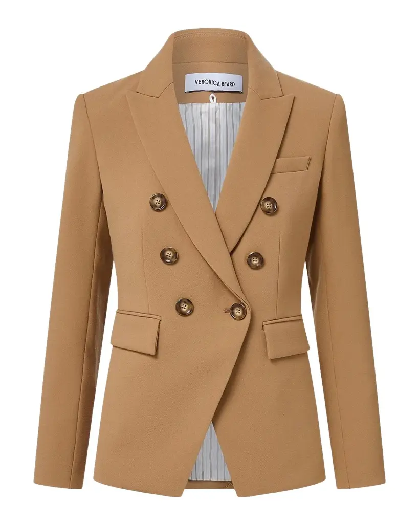 Veronica Beard Miller Double-Breasted Dickey Jacket | Image 1 Veronica Beard Miller Double-Breasted Dickey Jacket | Image 1