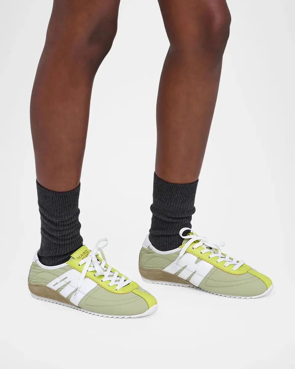 Marc Jacobs The 400 Bleecker Nylon Low-Top Sneakers | Thumbnail 2
