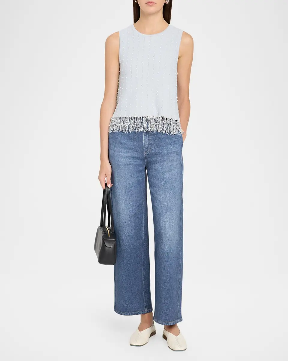 rag & bone James Crochet Fringed Tank | Thumbnail 2