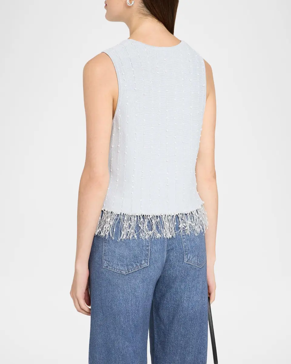 rag & bone James Crochet Fringed Tank | Thumbnail 3