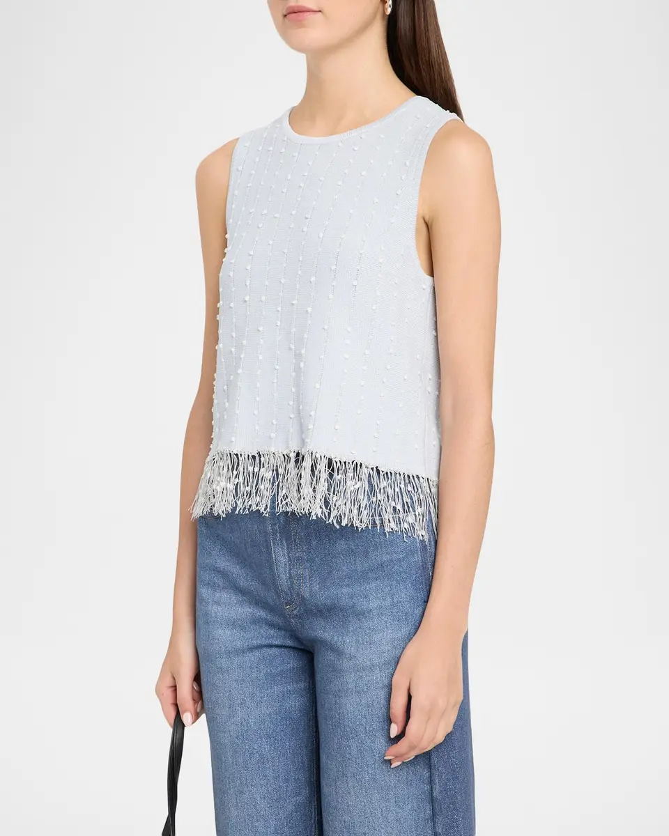 rag & bone James Crochet Fringed Tank | Thumbnail 4