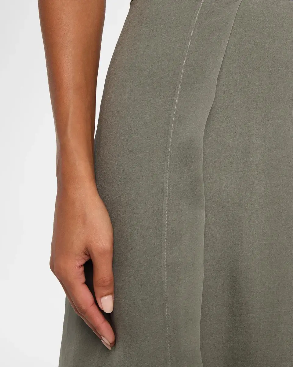 Brunello Cucinelli Layered Crispy Silk Maxi Circle Skirt | Thumbnail 5 Brunello Cucinelli Layered Crispy Silk Maxi Circle Skirt | Thumbnail 5