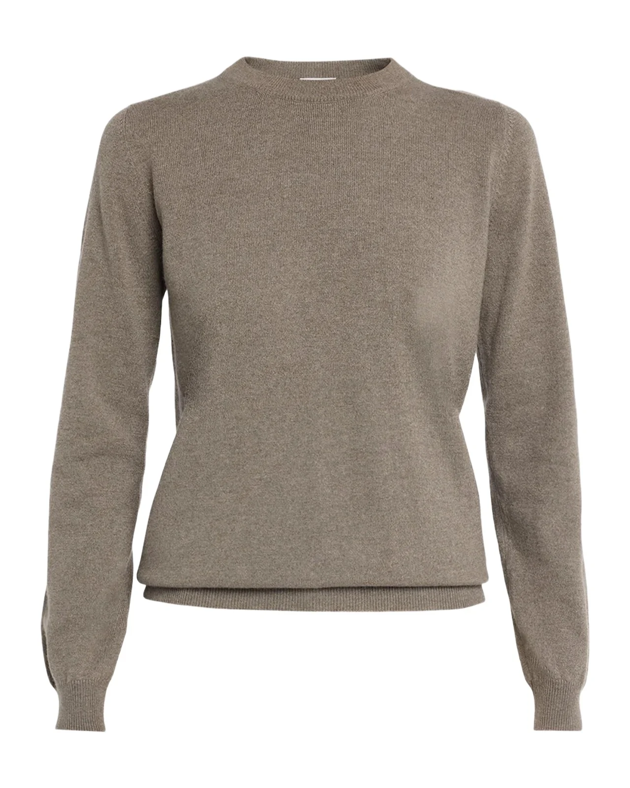Cashmere Fitted Crewneck Sweater Cashmere Fitted Crewneck Sweater
