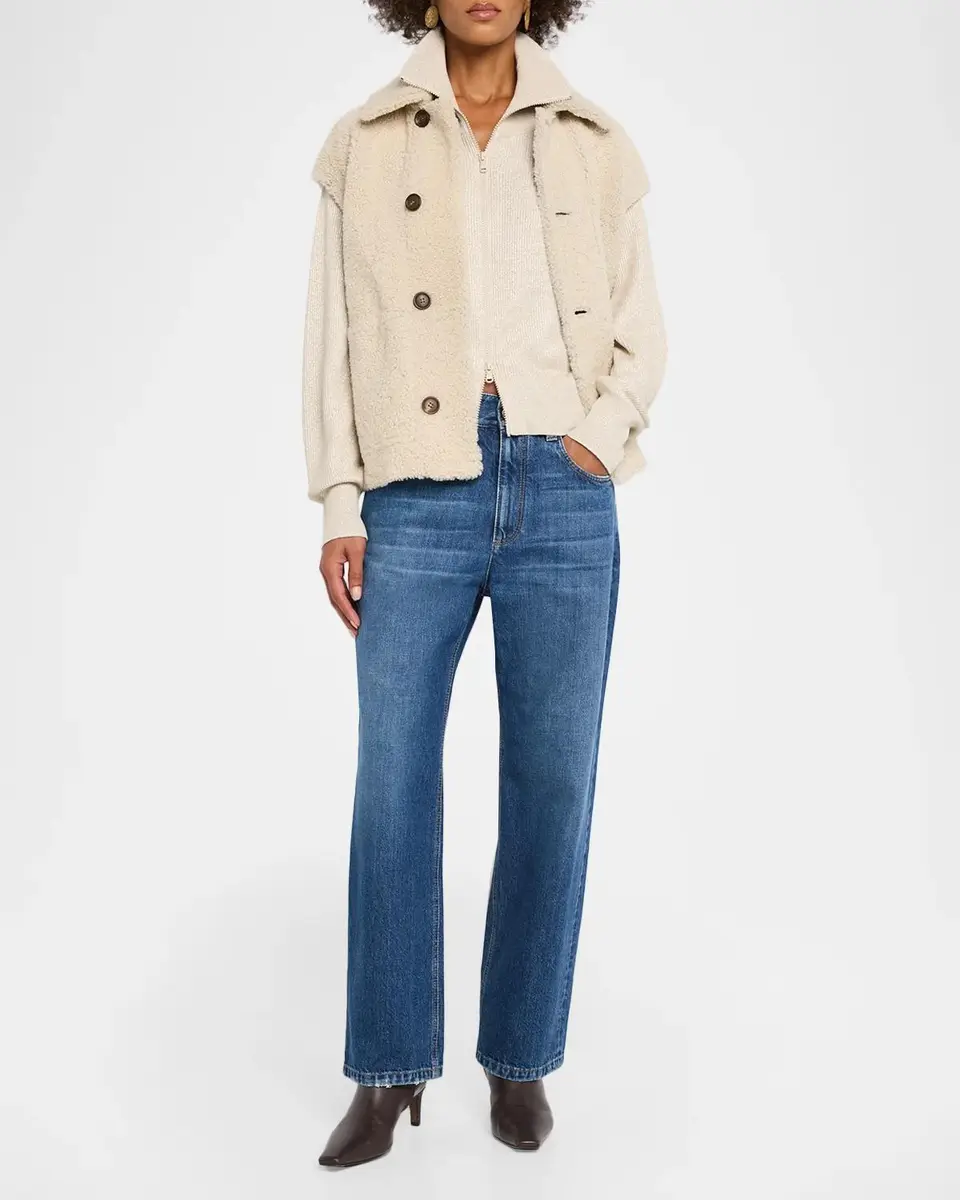 Brunello Cucinelli Sparkle Rib Knit Zip Cardigan | Thumbnail 2 Brunello Cucinelli Sparkle Rib Knit Zip Cardigan | Thumbnail 2