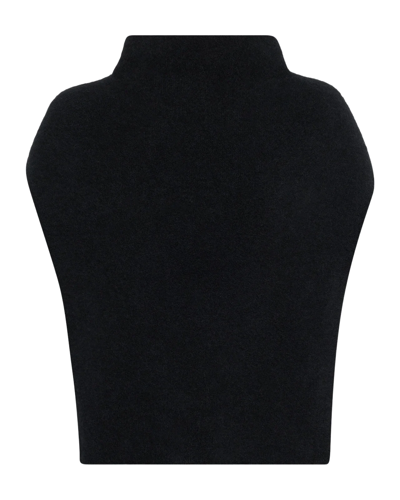 Mock-Neck Boucle Knit Poncho Mock-Neck Boucle Knit Poncho