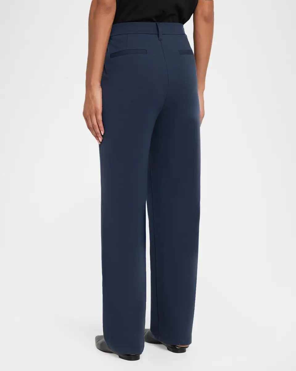 Eileen Fisher Tapered Double-Knit Trousers | Thumbnail 3 Eileen Fisher Tapered Double-Knit Trousers | Thumbnail 3