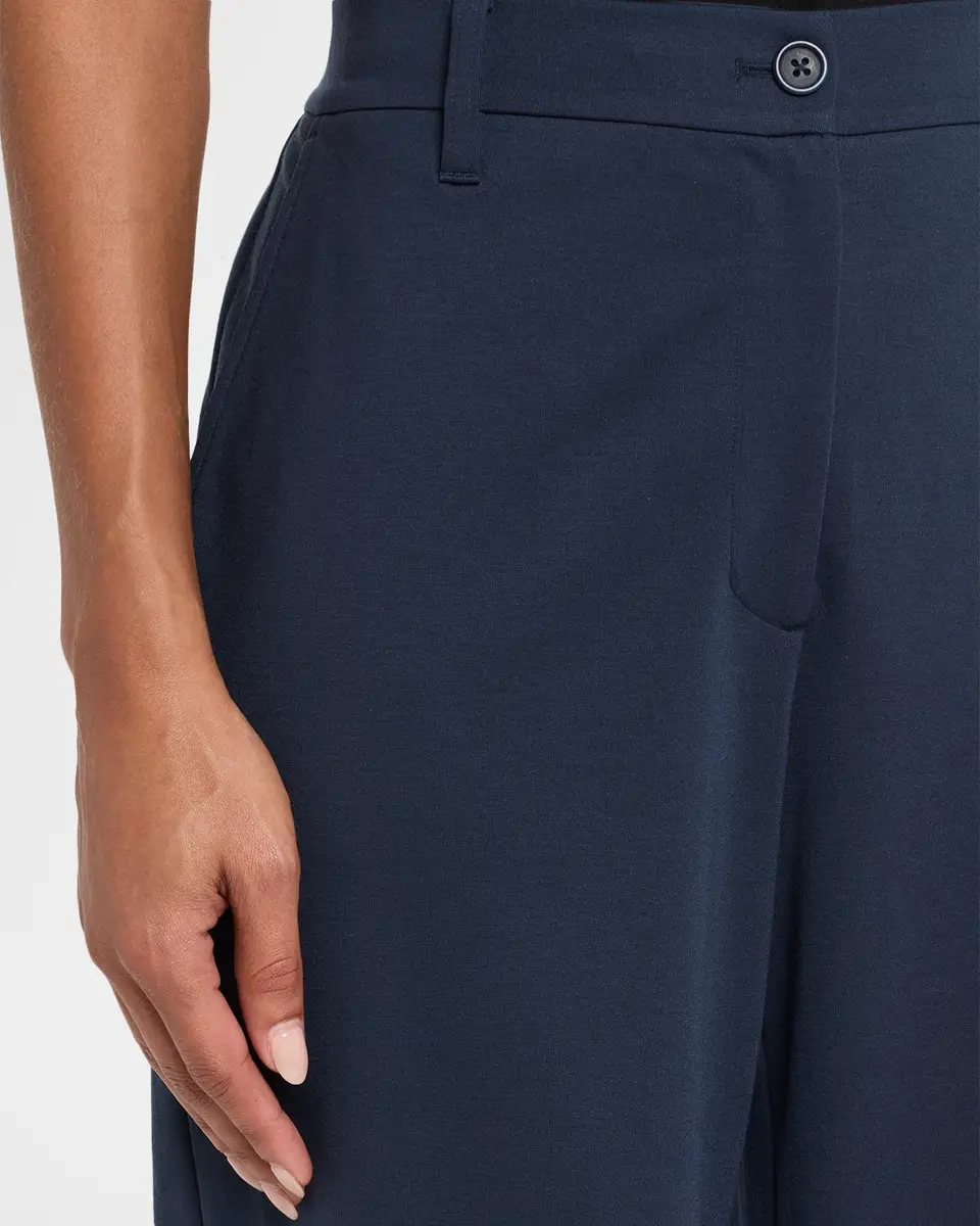 Eileen Fisher Tapered Double-Knit Trousers | Thumbnail 5 Eileen Fisher Tapered Double-Knit Trousers | Thumbnail 5