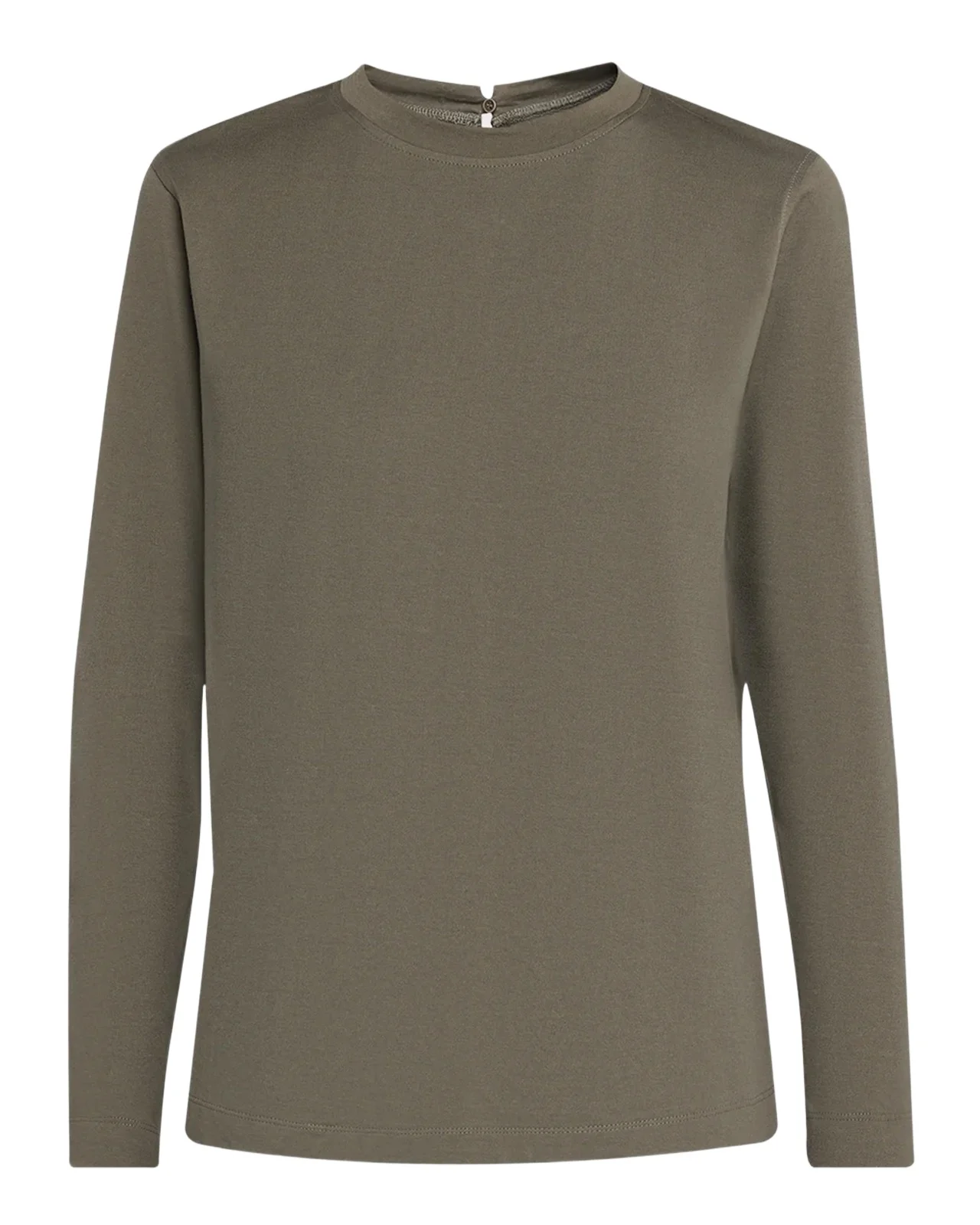 Long-Sleeve Monili Crewneck Cotton T-Shirt Long-Sleeve Monili Crewneck Cotton T-Shirt