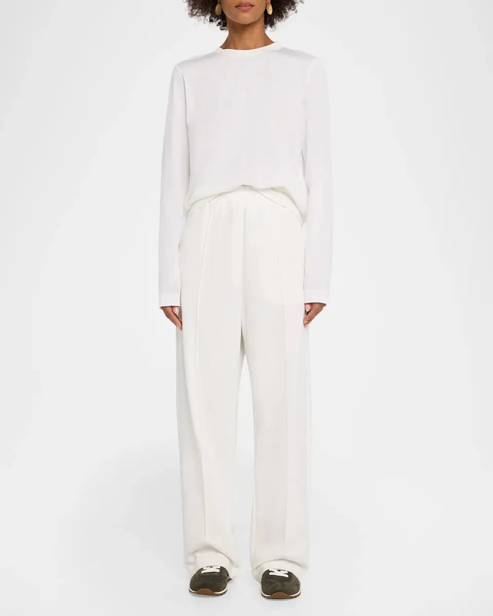 Brunello Cucinelli Long-Sleeve Monili Crewneck Cotton T-Shirt | Thumbnail 2 Brunello Cucinelli Long-Sleeve Monili Crewneck Cotton T-Shirt | Thumbnail 2
