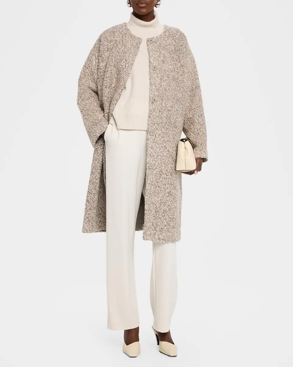 Eileen Fisher Tapered Double-Knit Trousers | Thumbnail 2 Eileen Fisher Tapered Double-Knit Trousers | Thumbnail 2