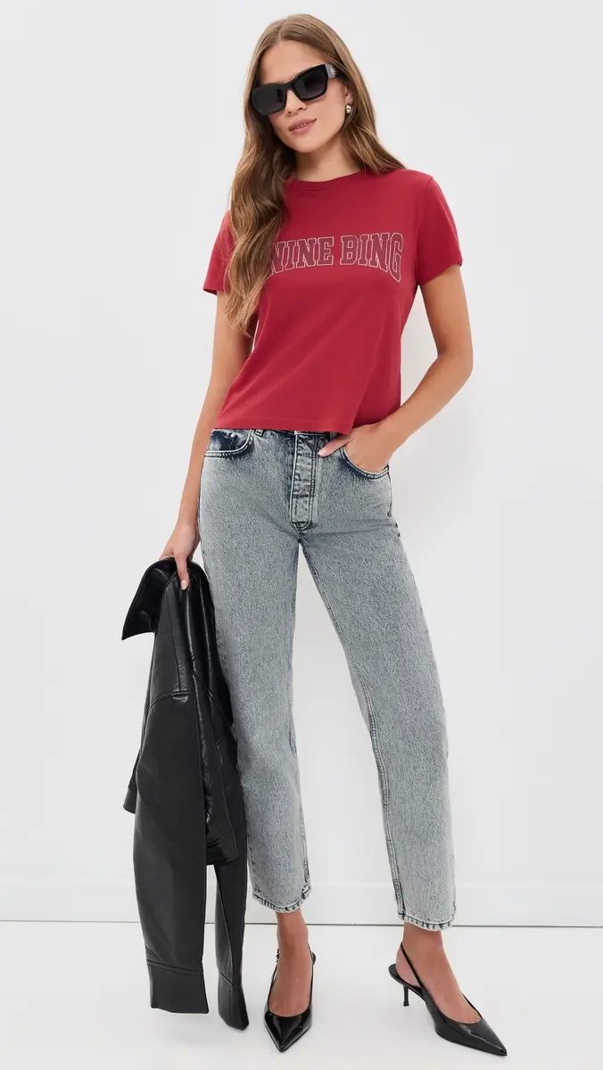 Anine Bing Shelley Tee | Thumbnail 5 Anine Bing Shelley Tee | Thumbnail 5