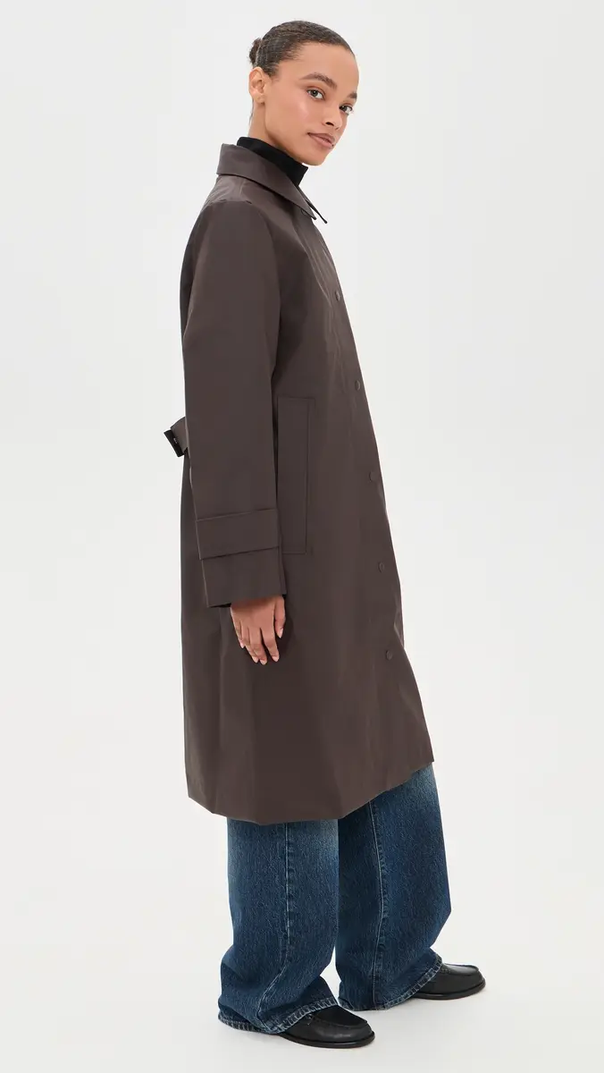 Rains Nara Long Jacket | Thumbnail 4