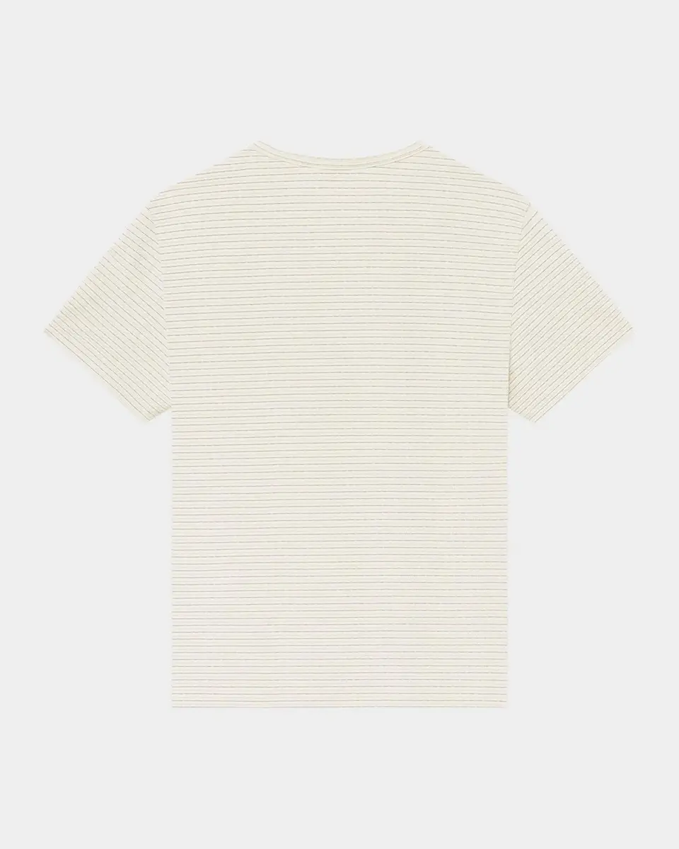 Frame Men's Cotton Jacquard Crewneck T-Shirt | Thumbnail 8 Frame Men's Cotton Jacquard Crewneck T-Shirt | Thumbnail 8