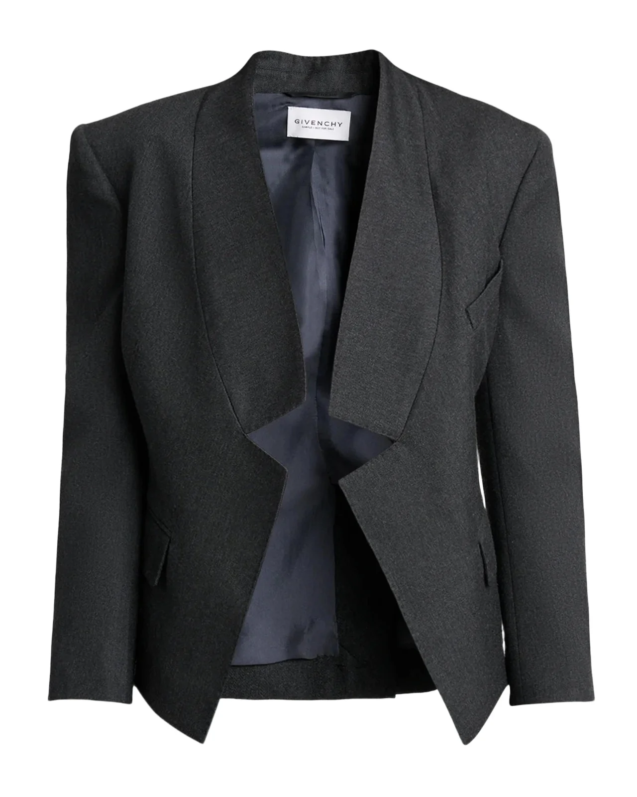 Reverse Lapel Wool Jacket Reverse Lapel Wool Jacket