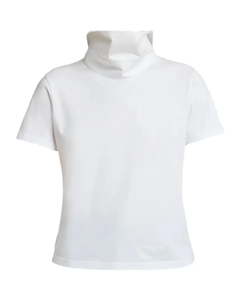 Givenchy Cotton Poplin Stand-Collar Top | Image 1 Givenchy Cotton Poplin Stand-Collar Top | Image 1