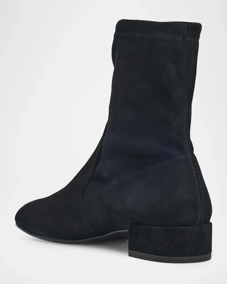 Stuart Weitzman Bacari 25MM Suede Ankle Boots | Thumbnail 4 Stuart Weitzman Bacari 25MM Suede Ankle Boots | Thumbnail 4