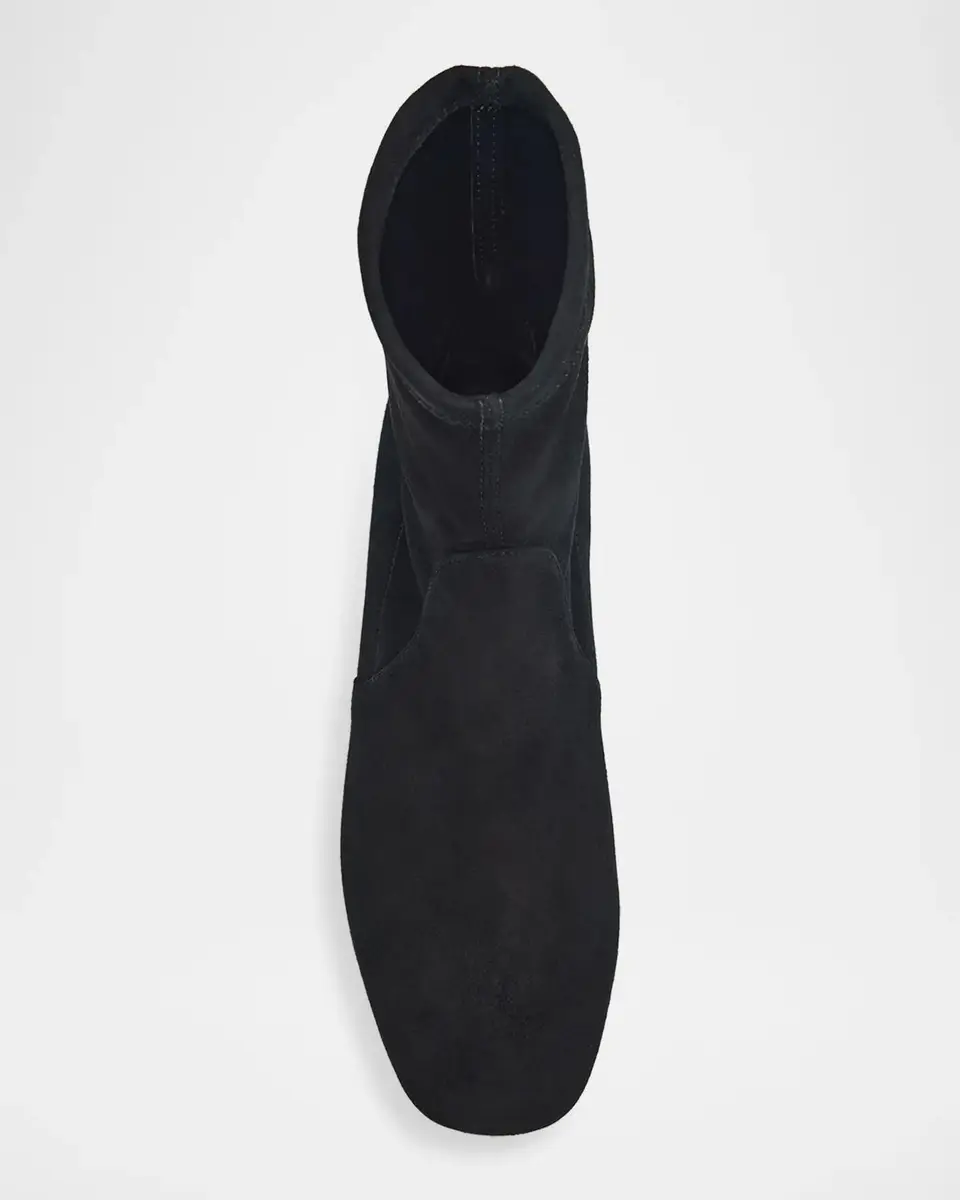 Stuart Weitzman Bacari 25MM Suede Ankle Boots | Thumbnail 5 Stuart Weitzman Bacari 25MM Suede Ankle Boots | Thumbnail 5