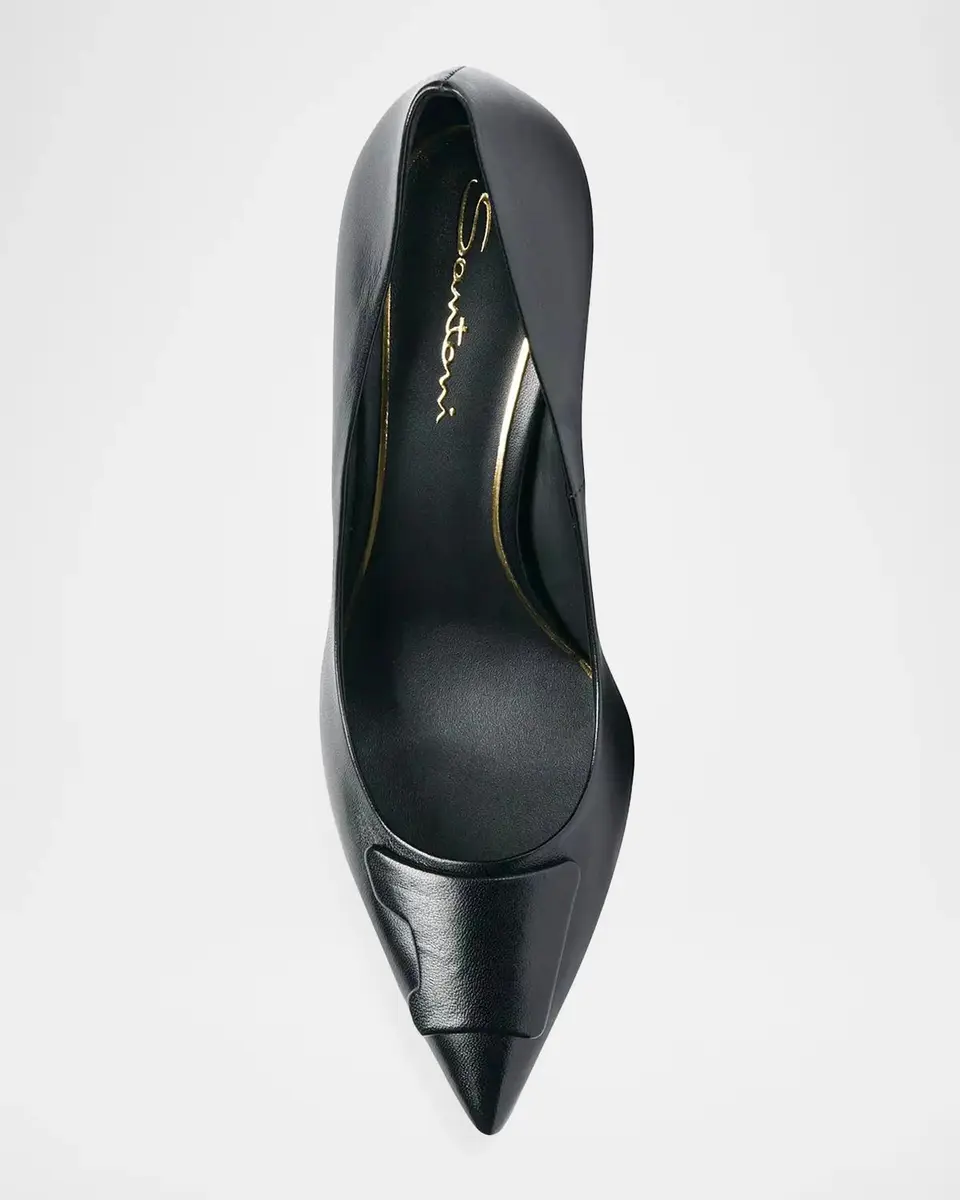 Santoni 85mm Leather Pumps | Thumbnail 4 Santoni 85mm Leather Pumps | Thumbnail 4