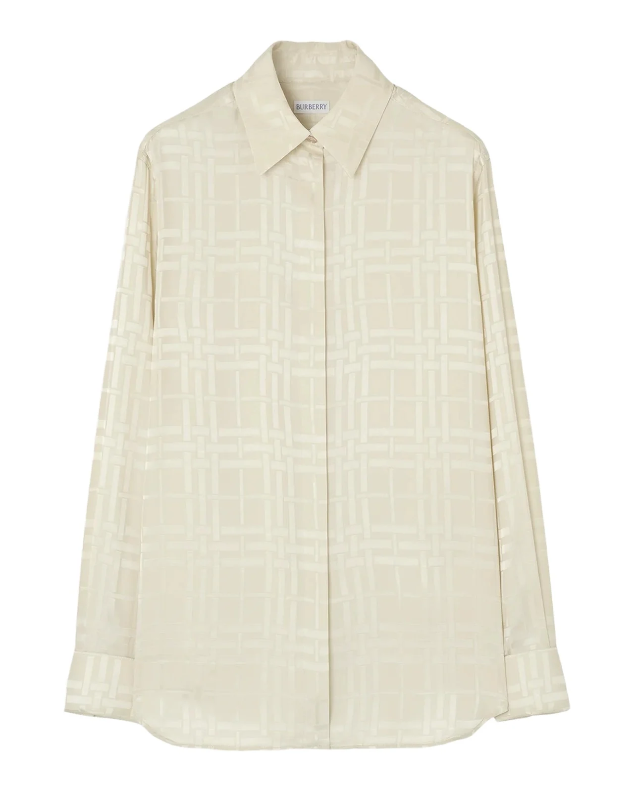 Burberry Dorothea Patterned Silk Shirt