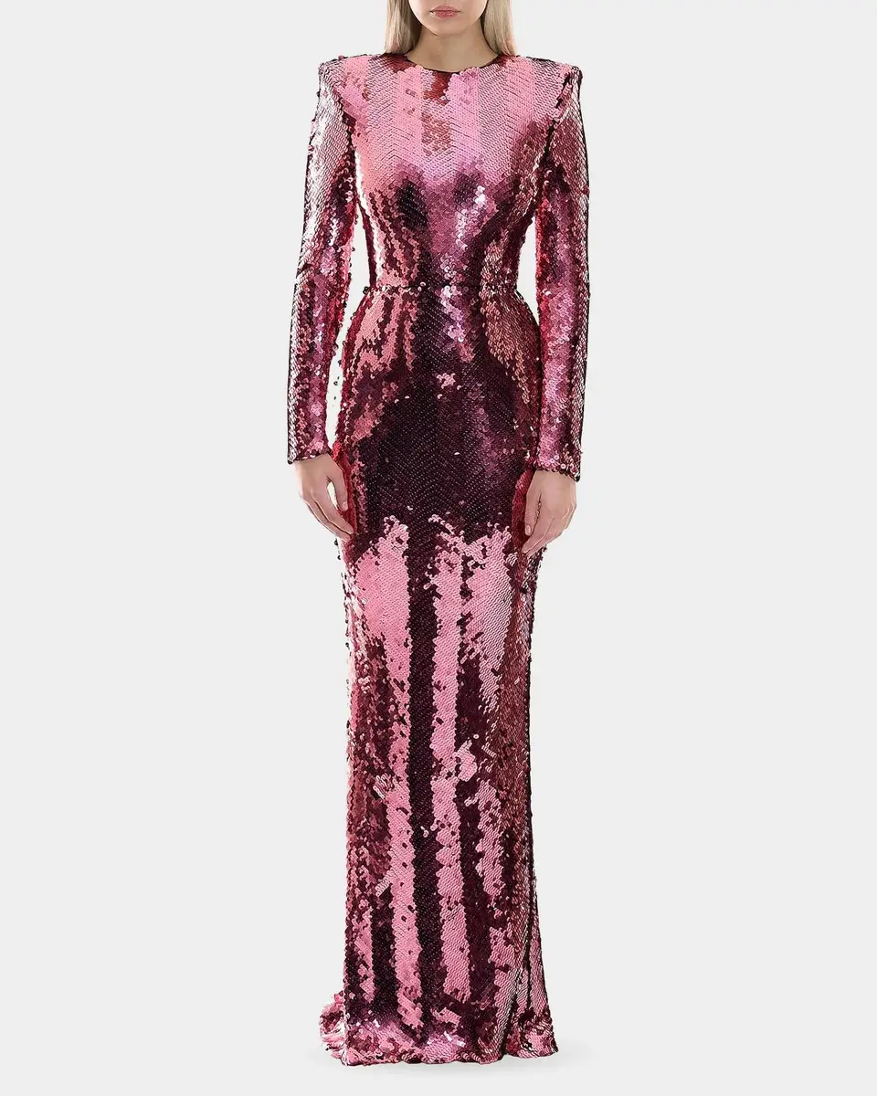 Zhivago The Past Returns Sequin Gown | Thumbnail 2 Zhivago The Past Returns Sequin Gown | Thumbnail 2