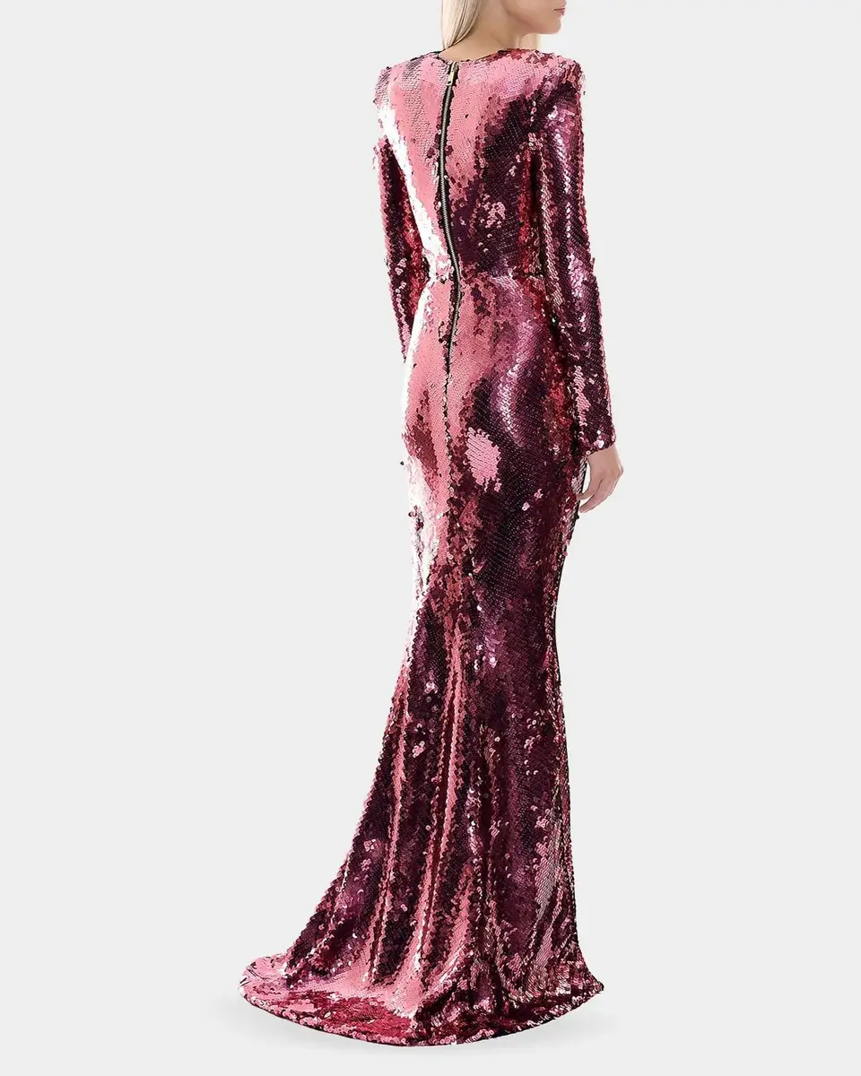 Zhivago The Past Returns Sequin Gown | Thumbnail 3 Zhivago The Past Returns Sequin Gown | Thumbnail 3