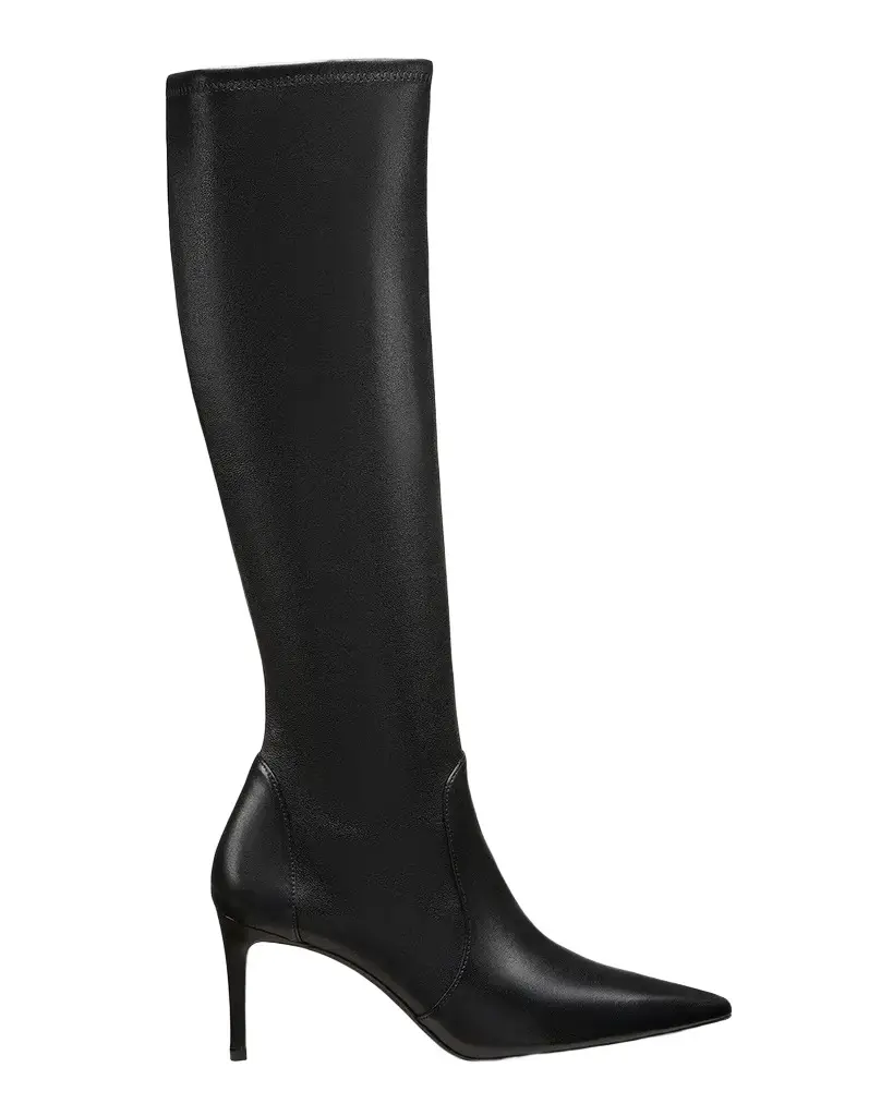 Stuart Weitzman 75mm Stuart Power Stretch Leather Knee-High Boots