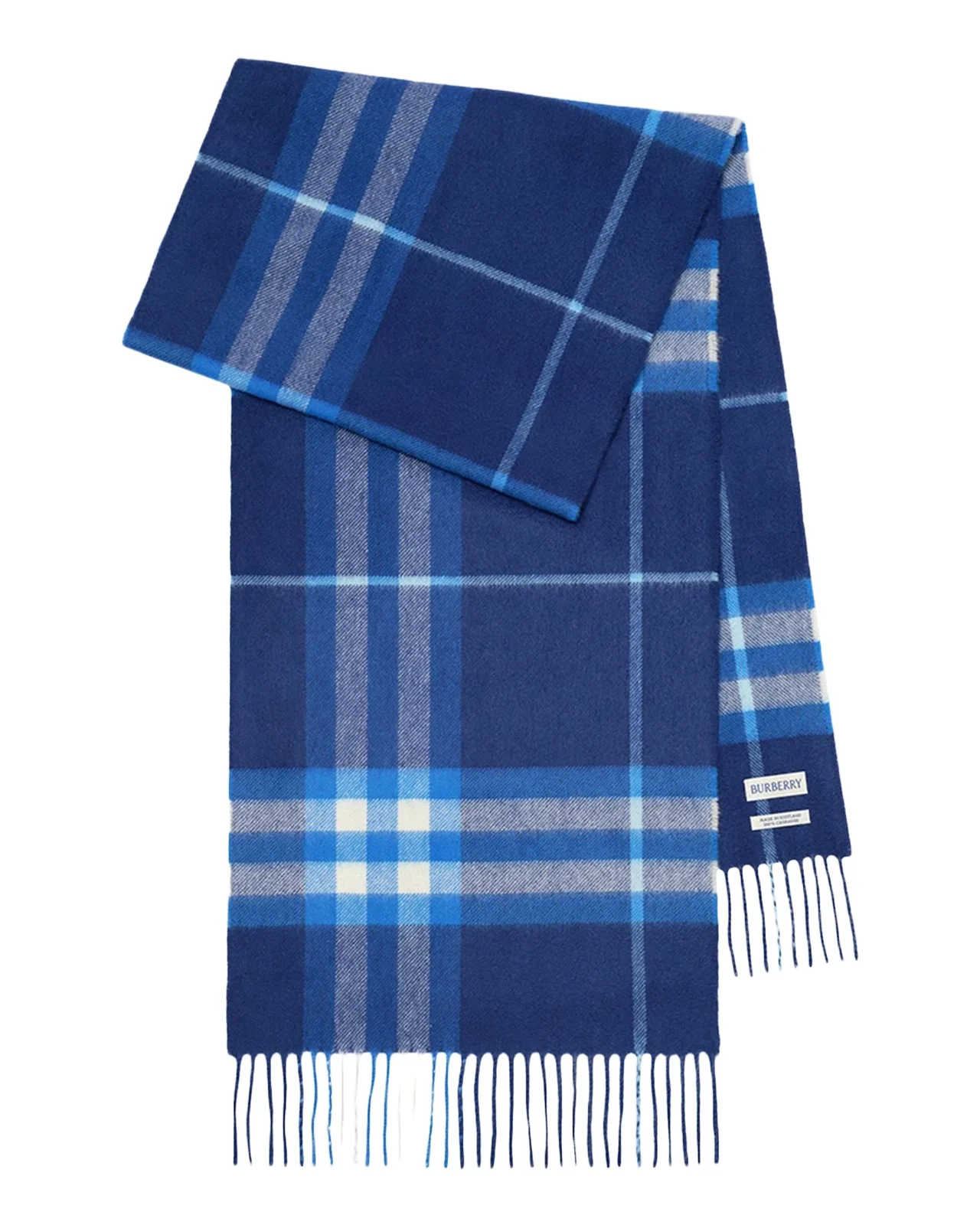 Burberry Men's Check Cashmere Scarf